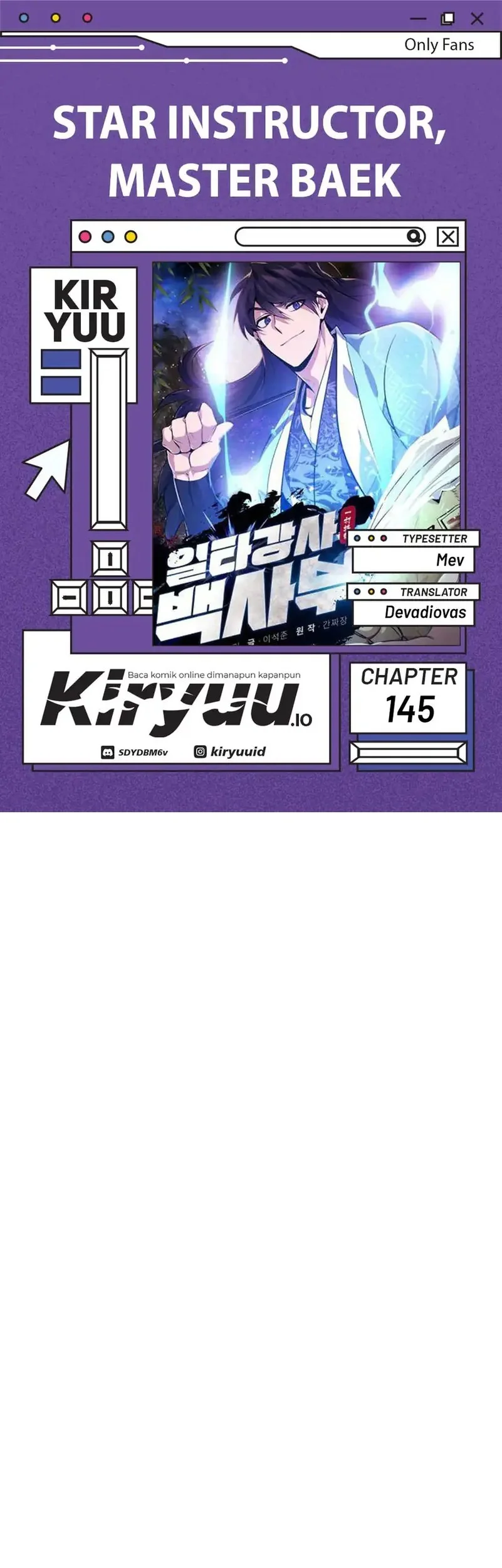 Komik Number One Star Instructor Master Baek Chapter 145 gambar 1