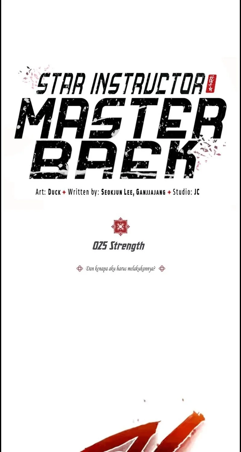 Number One Star Instructor Master Baek Chapter 25 Gambar 3