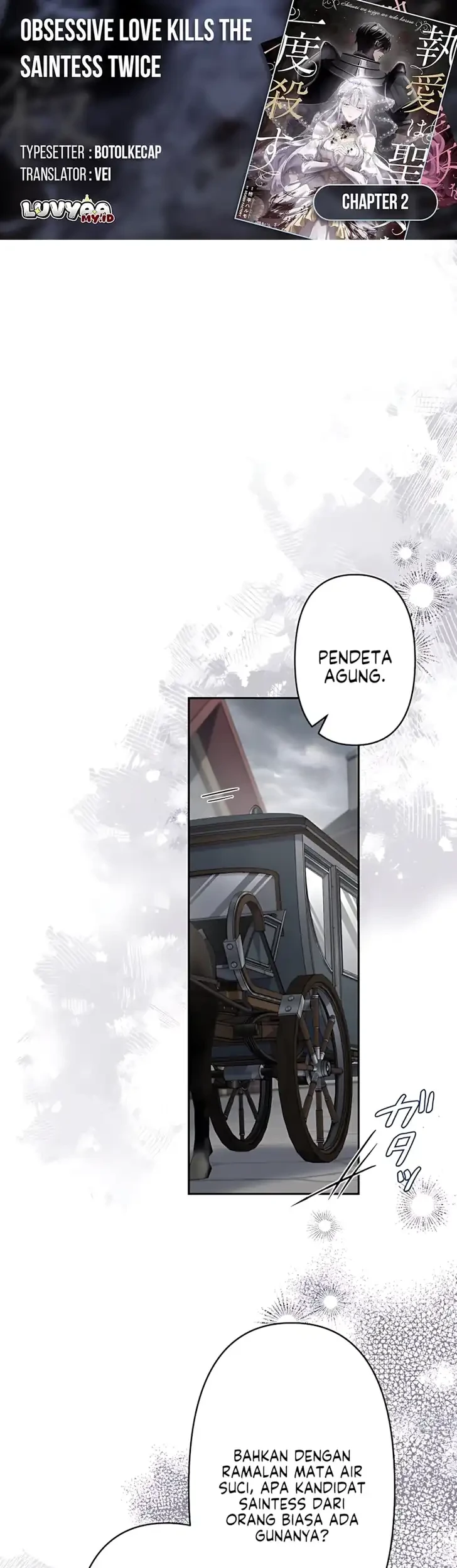 Komik Obsessive Love Kills the Saintess Twice Chapter 2 gambar 1