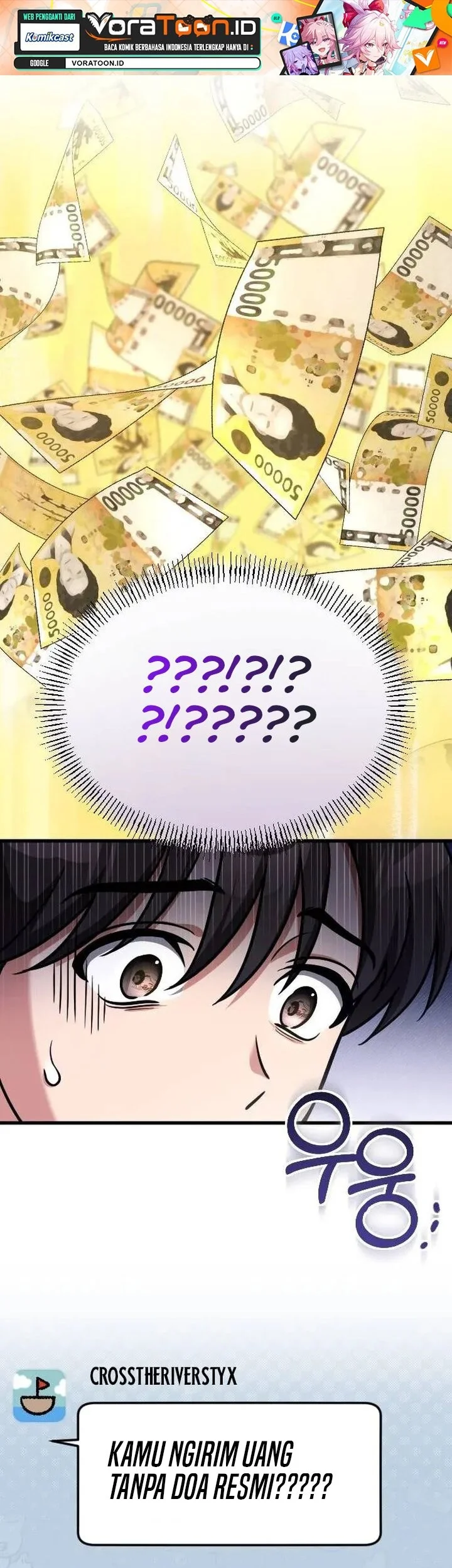 Manhwa Offering Kimchi Cup Noodles to the Gods' Group Chat Chapter 2 gambar 2