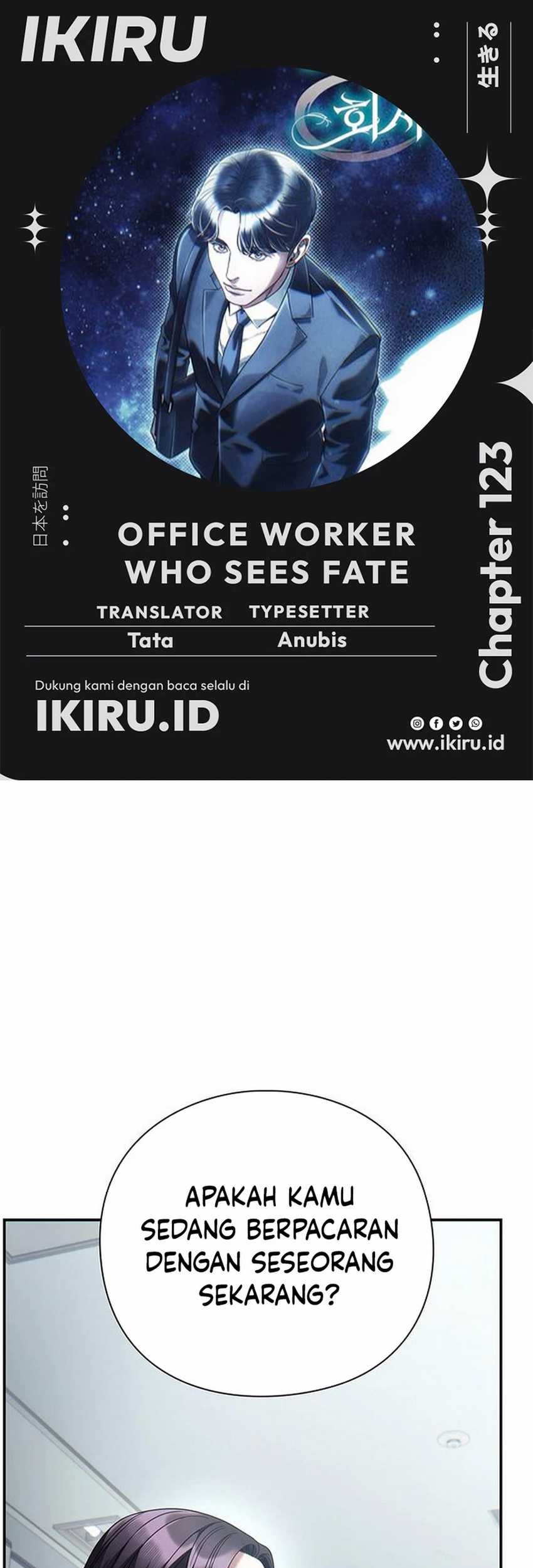 Komik Office Worker Who Sees Fate Chapter 123 gambar 1