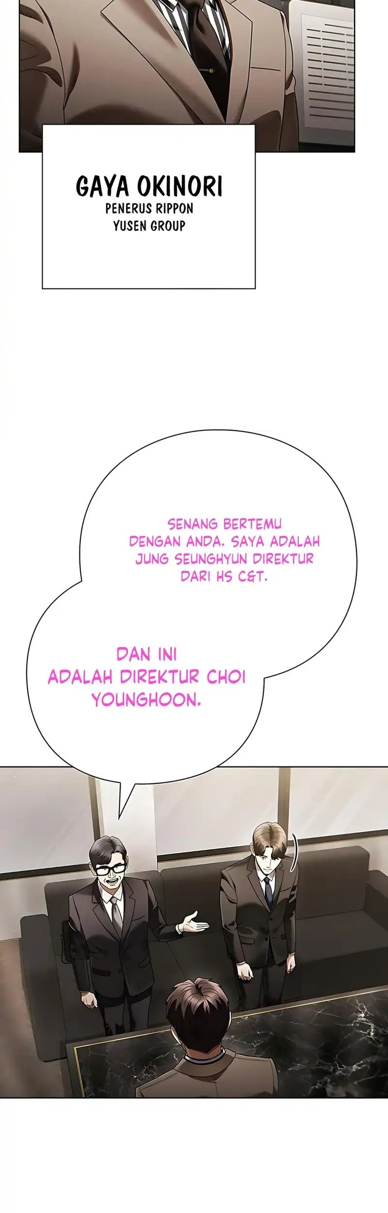 Manhwa Office Worker Who Sees Fate Chapter 138 gambar 2