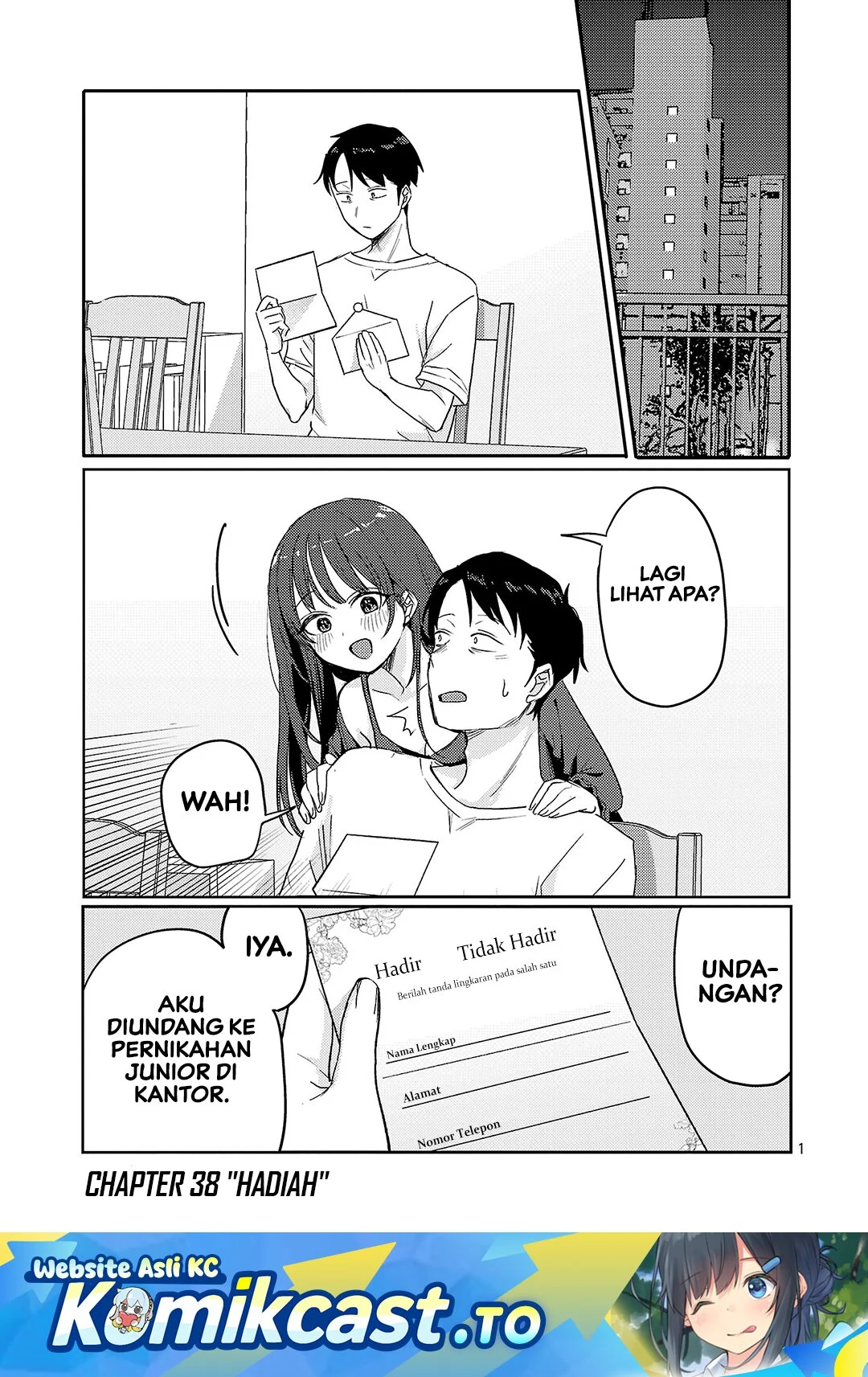 Manga Okaeri, Papa (Welcome Home, Papa) Chapter 38 gambar 2