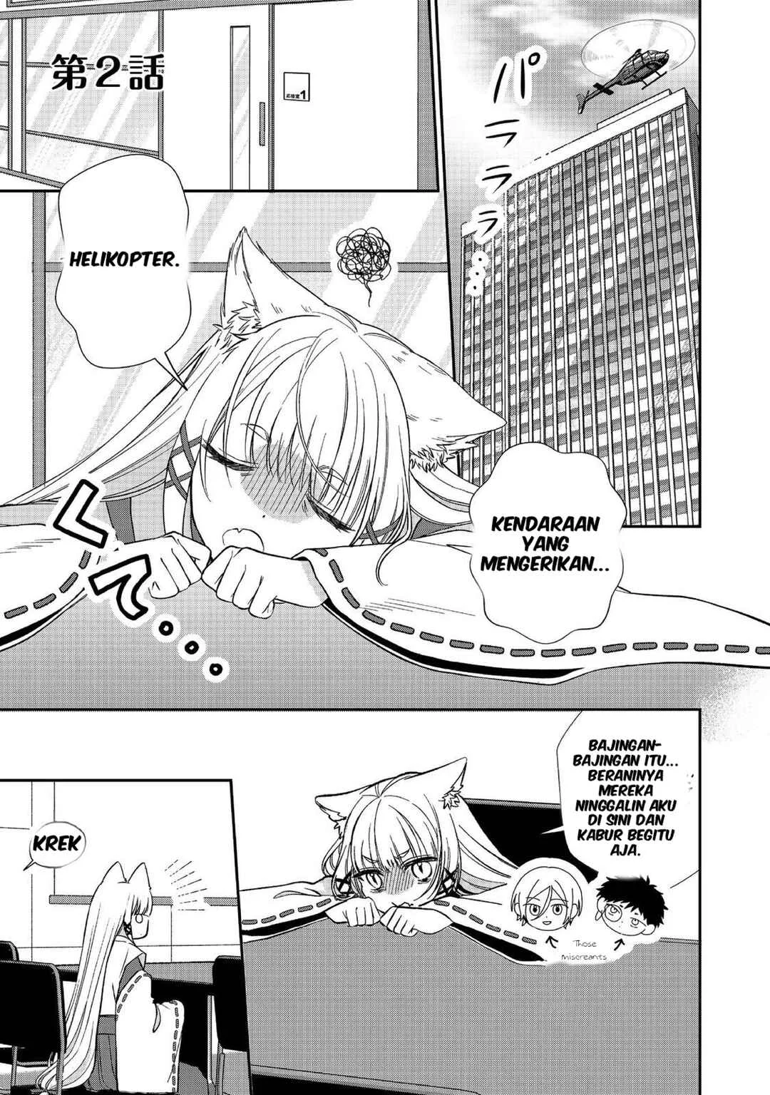 Komik Okitsune-sama ni Onegai! ~Haison ni Nokotteta Kami-sama ga Fantasy-ka Shita Gendaishakai ni Hourikomaretara Saikyou Datta~ Chapter 2 gambar 1