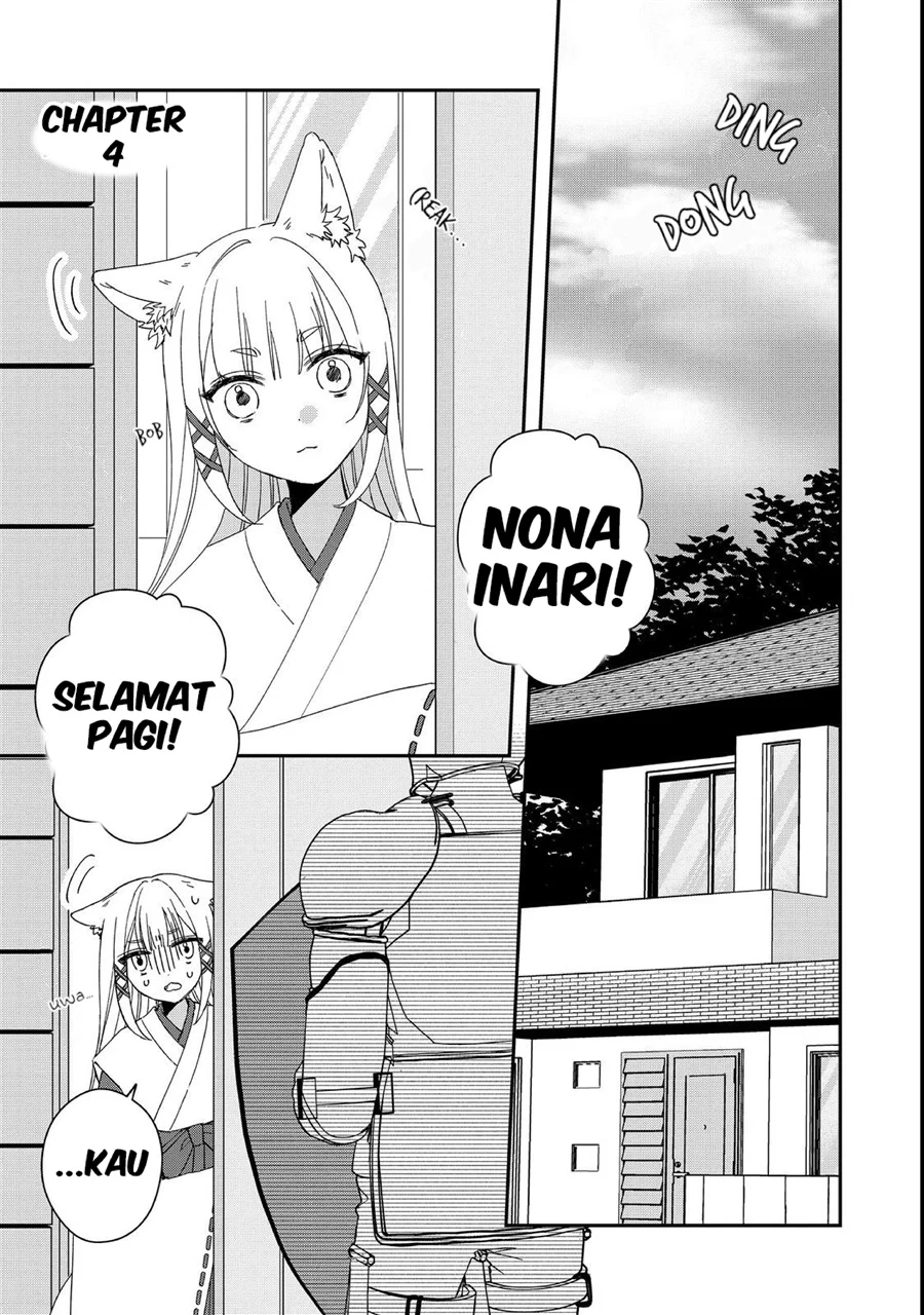 Manga Okitsune-sama ni Onegai! ~Haison ni Nokotteta Kami-sama ga Fantasy-ka Shita Gendaishakai ni Hourikomaretara Saikyou Datta~ Chapter 4 gambar 2