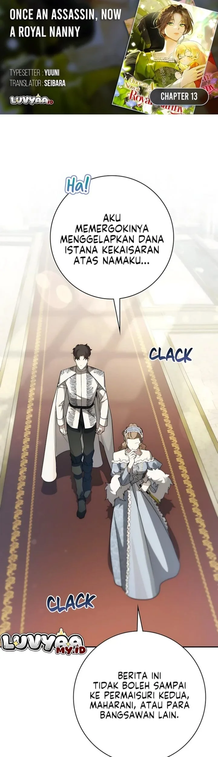 Komik Once an Assassin, Now a Royal Nanny Chapter 13 gambar 1