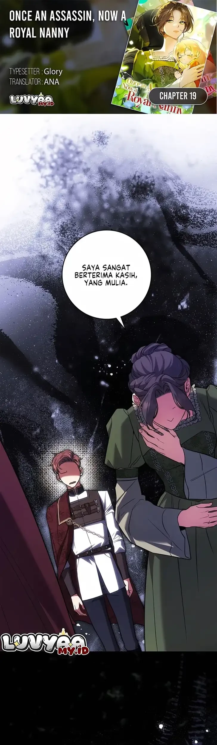 Komik Once an Assassin, Now a Royal Nanny Chapter 19 gambar 1