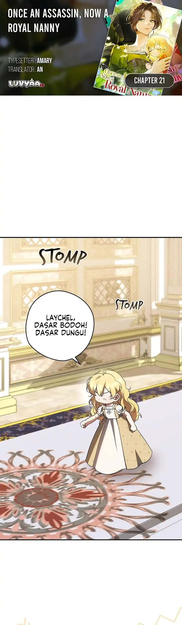 Komik Once an Assassin, Now a Royal Nanny Chapter 21 gambar 1