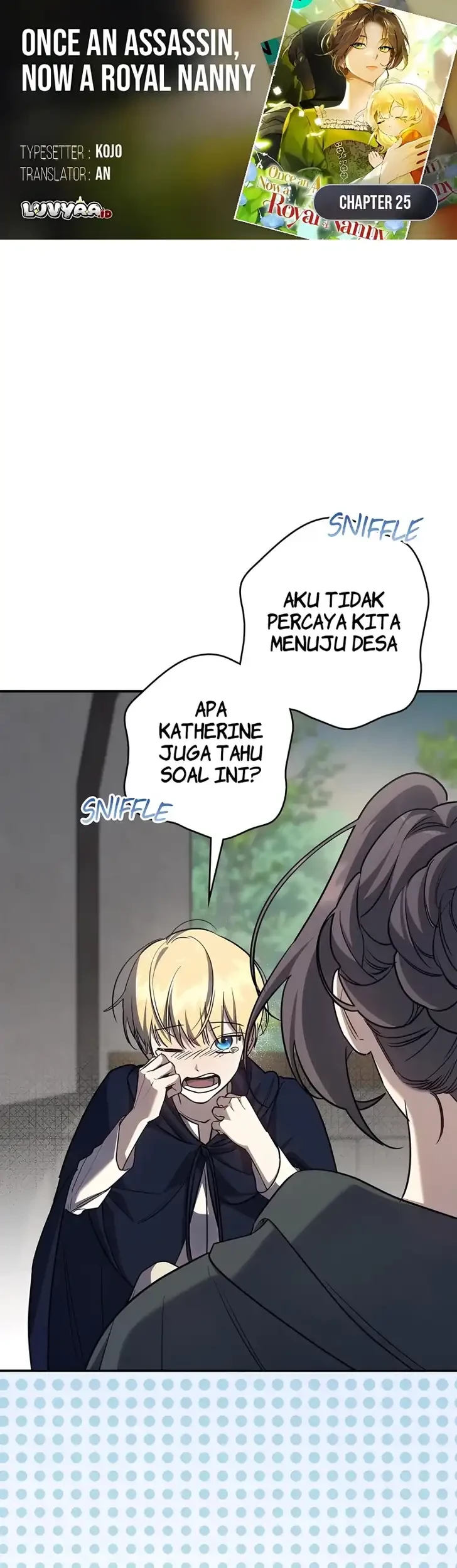 Komik Once an Assassin, Now a Royal Nanny Chapter 25 gambar 1