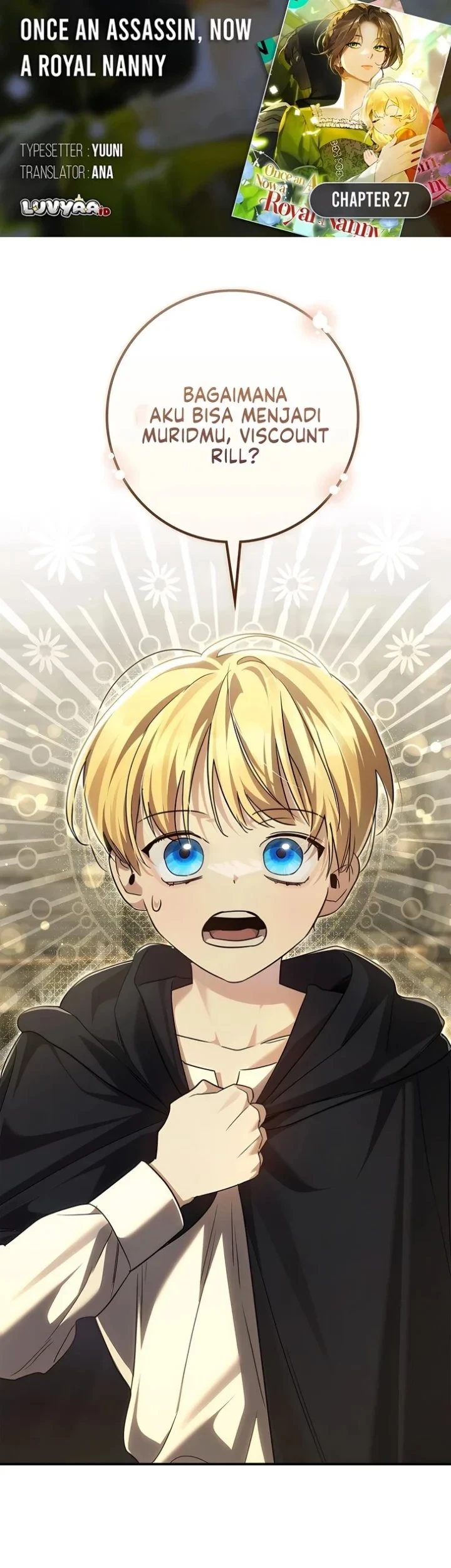 Komik Once an Assassin, Now a Royal Nanny Chapter 27 gambar 1