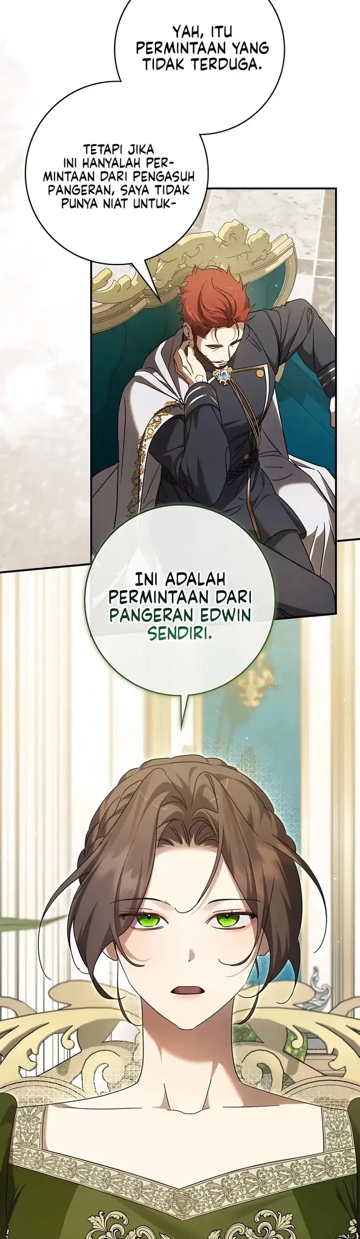 Manhwa Once an Assassin, Now a Royal Nanny Chapter 34 gambar 2