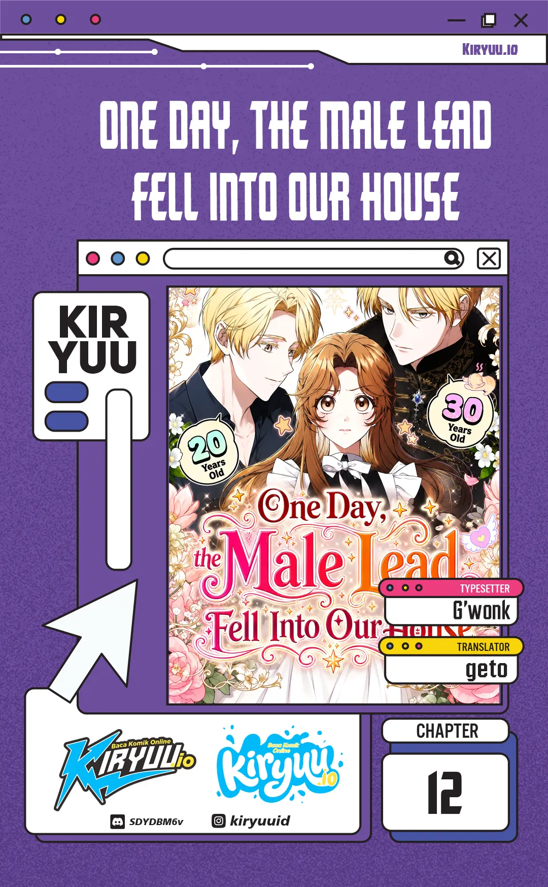 Komik One Day, the Male Lead Fell Into Our House Chapter 12 gambar 1