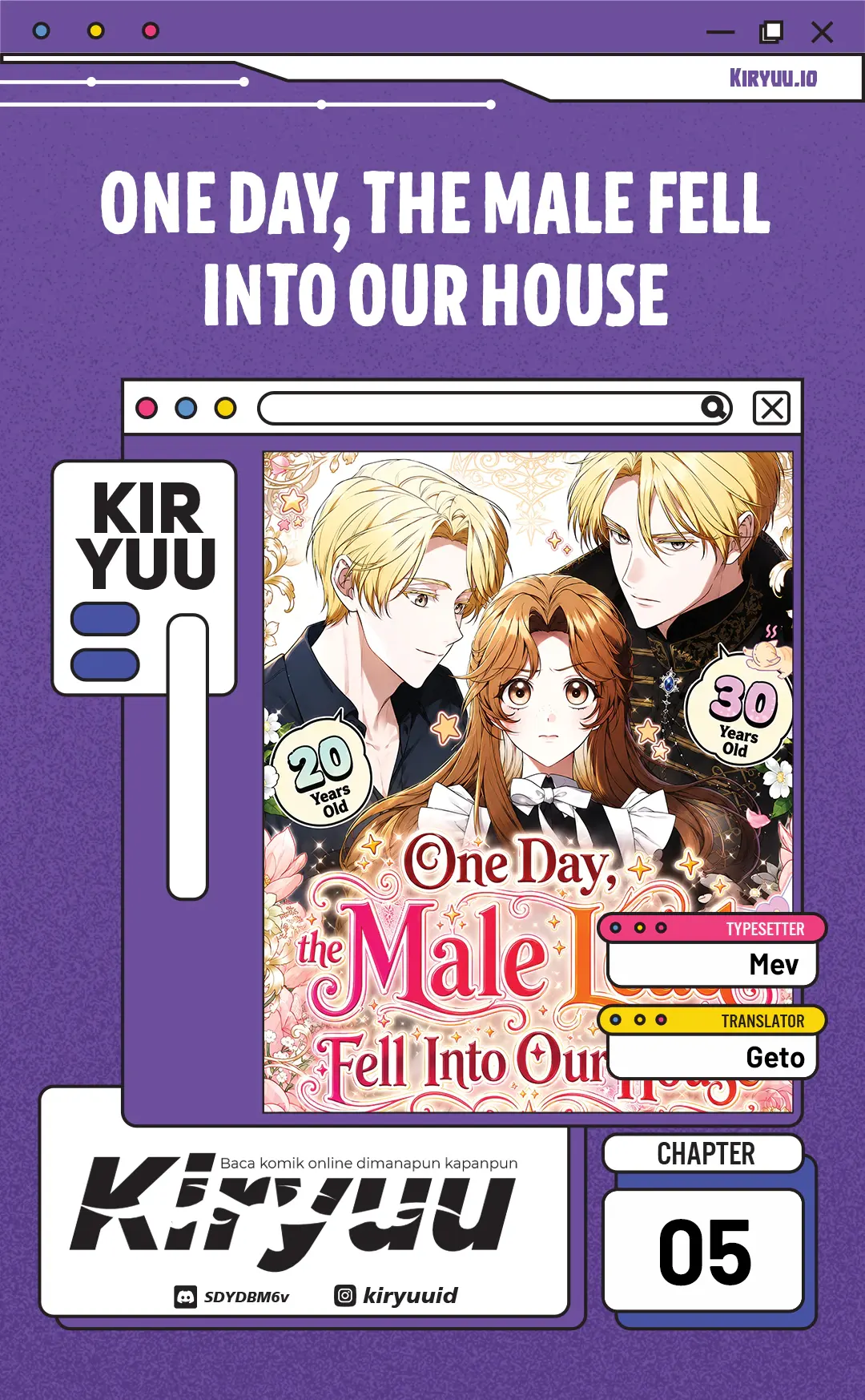 Komik One Day, the Male Lead Fell Into Our House Chapter 5 gambar 1