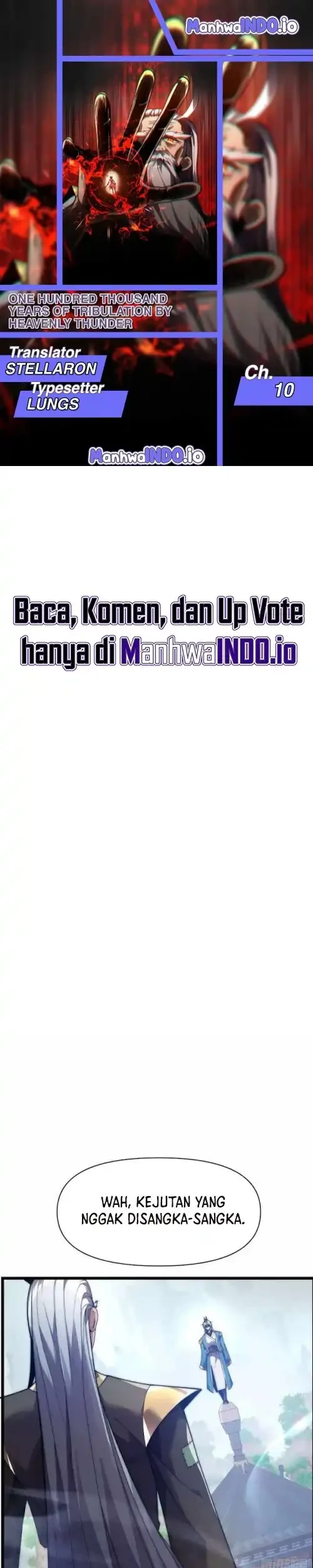 Komik One Hundred Thousand Years of Tribulation by Heavenly Thunder Chapter 10 gambar 1