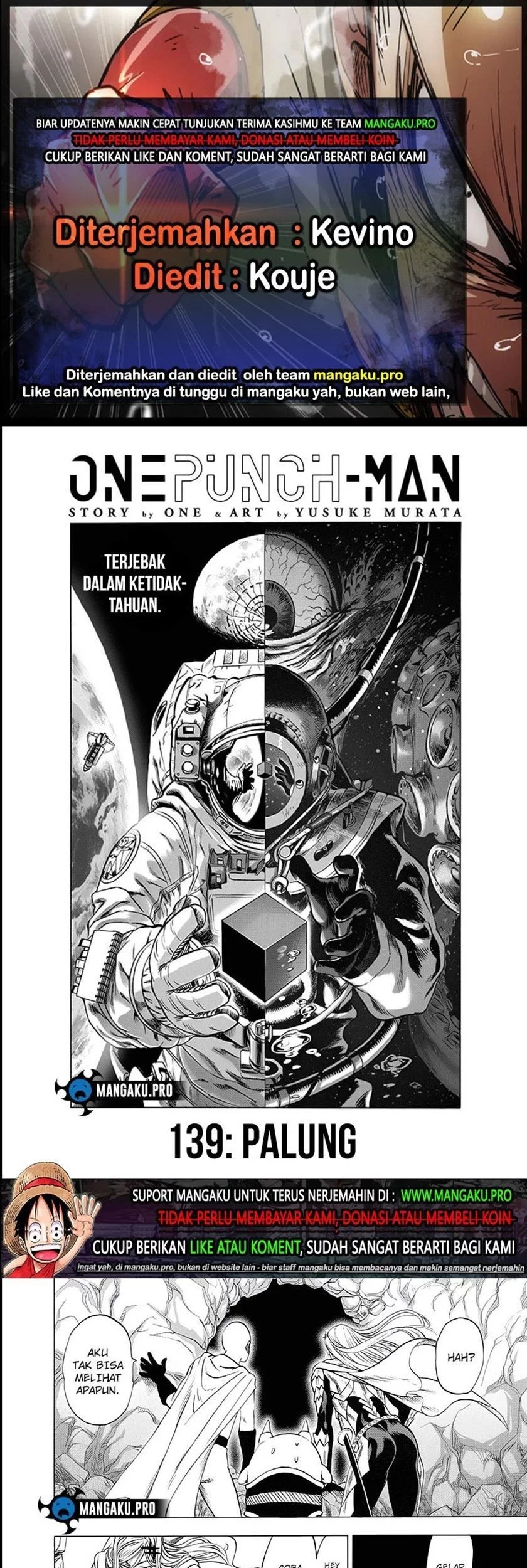 Komik One Punch Man Chapter 187 gambar 1