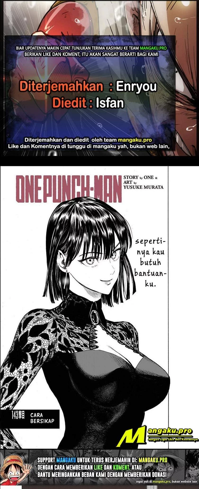 Komik One Punch Man Chapter 190 gambar 1