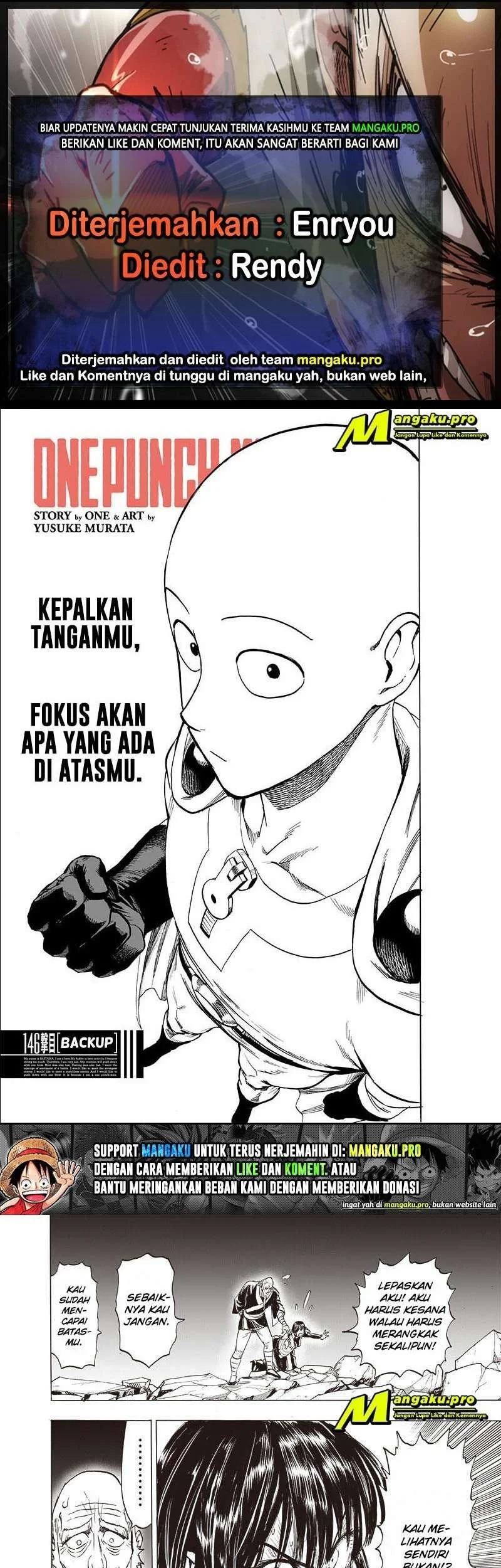 Komik One Punch Man Chapter 194 gambar 1