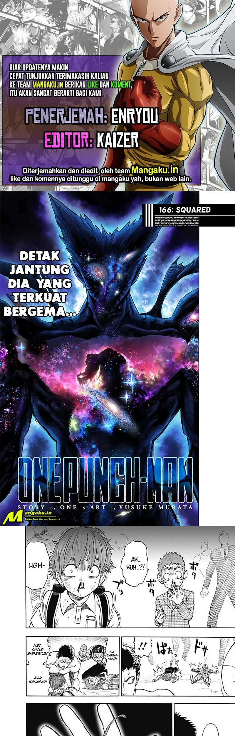 Komik One Punch Man Chapter 214.1 gambar 1