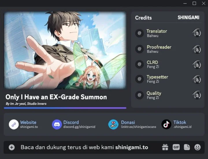 Komik Only I Have An EX-Grade Summon Chapter 13 gambar 1