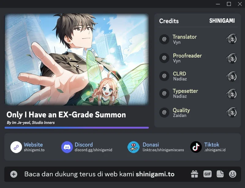 Komik Only I Have An EX-Grade Summon Chapter 21 gambar 1