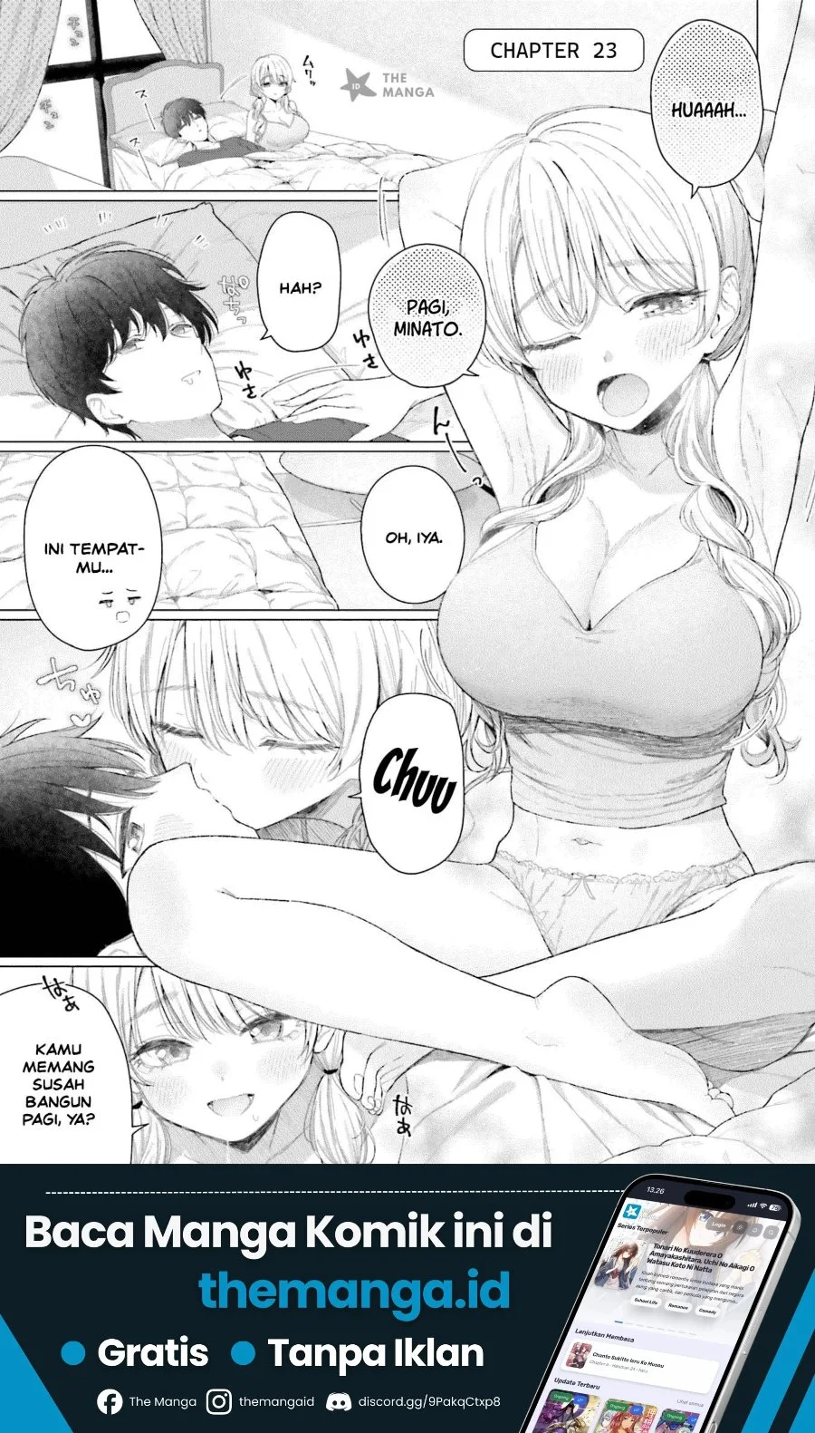 Manga Onna Tomodachi wa Tanomeba Igaito Yarasete Kureru Chapter 23 gambar 2