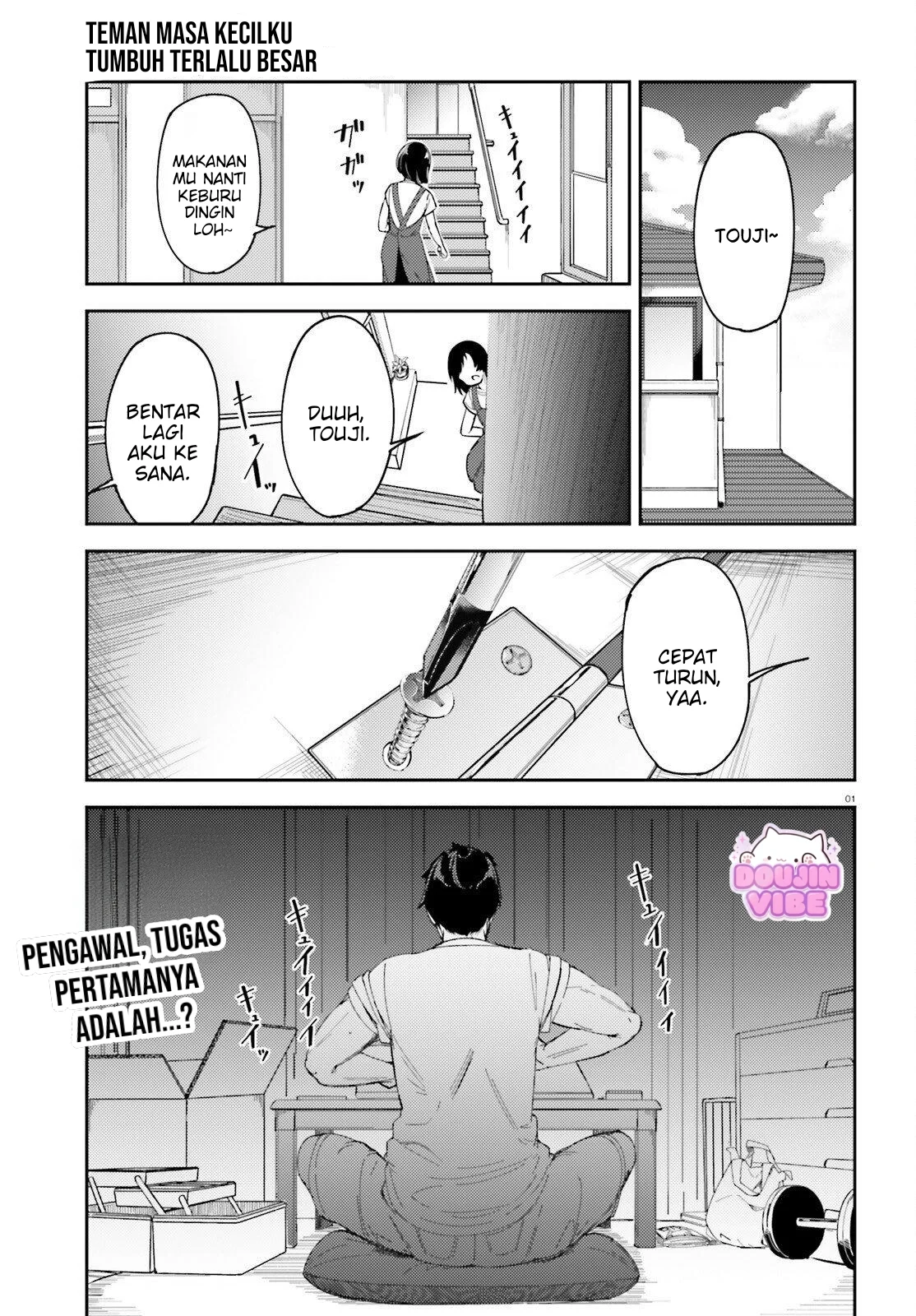 Komik Ore no Osananajimi ga Dekkkkaku Narisugita Chapter 2 gambar 1