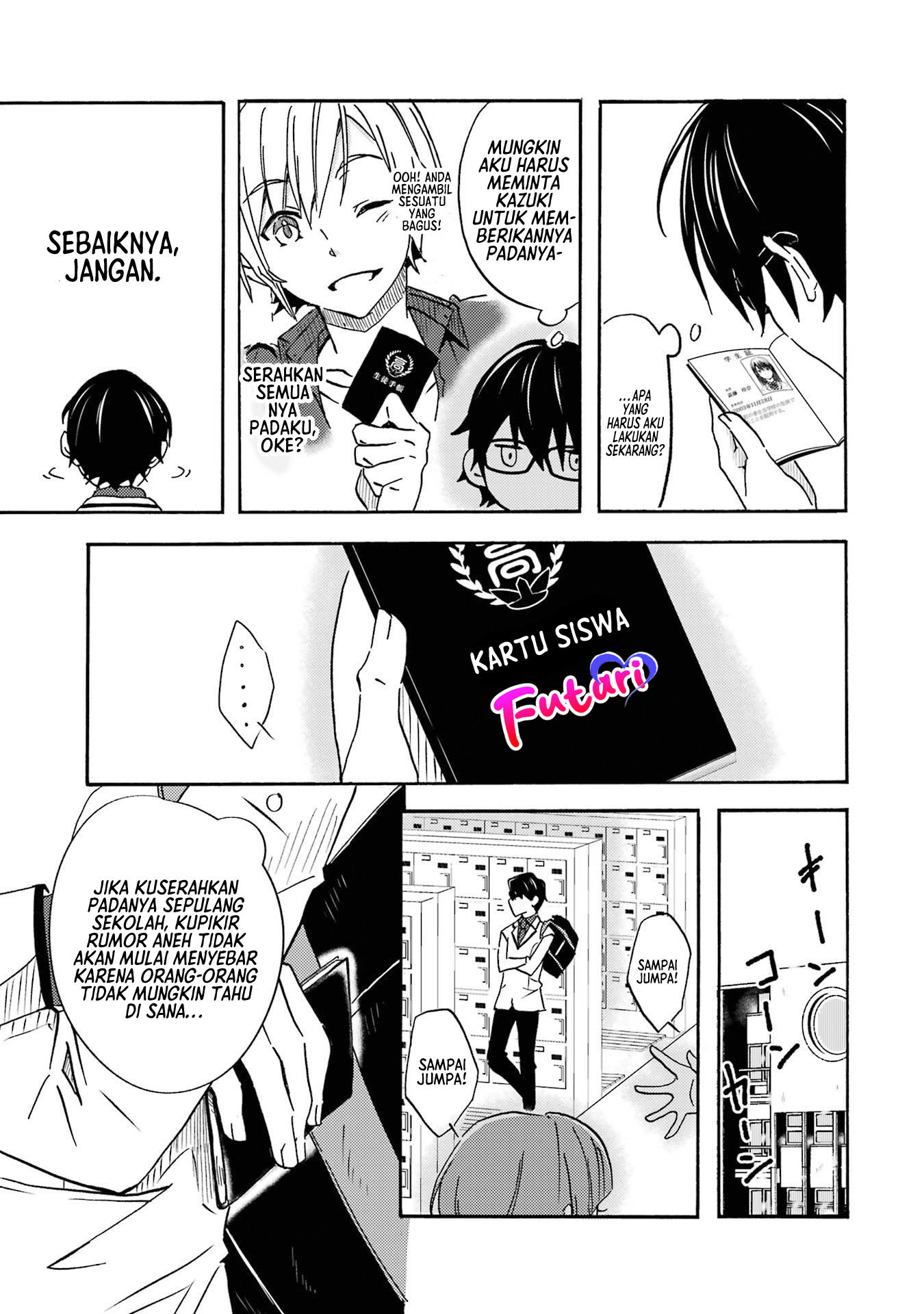 Manga Ore wa Shiranai Uchi ni Gakkou Ichi no Bishoujo wo Kudoite Itarashii Chapter 1.2 gambar 2
