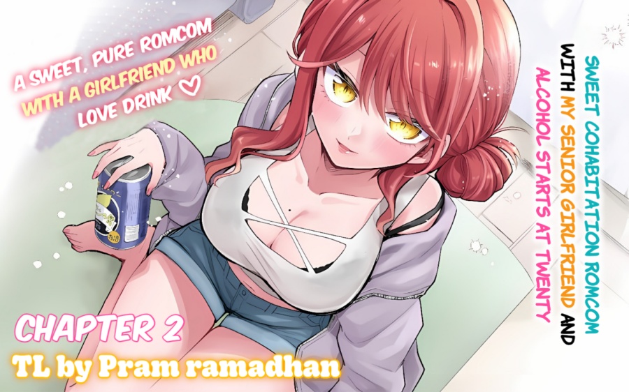 Komik Osake to Senpai Kanojo to no Amaama Doukyo Lovecome wa Nijuusai ni Natte kara Chapter 2 gambar 1