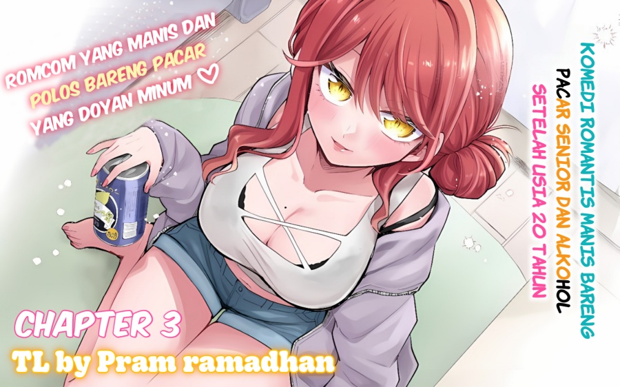 Komik Osake to Senpai Kanojo to no Amaama Doukyo Lovecome wa Nijuusai ni Natte kara Chapter 3 gambar 1