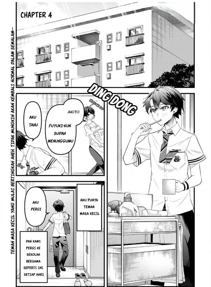 Komik “Osananajimi ga Hoshii” to Tsubuyaitara Yoku Issho ni Asobu Onna Tomodachi no Yousu ga Hen ni Nattanda ga Chapter 4 gambar 1