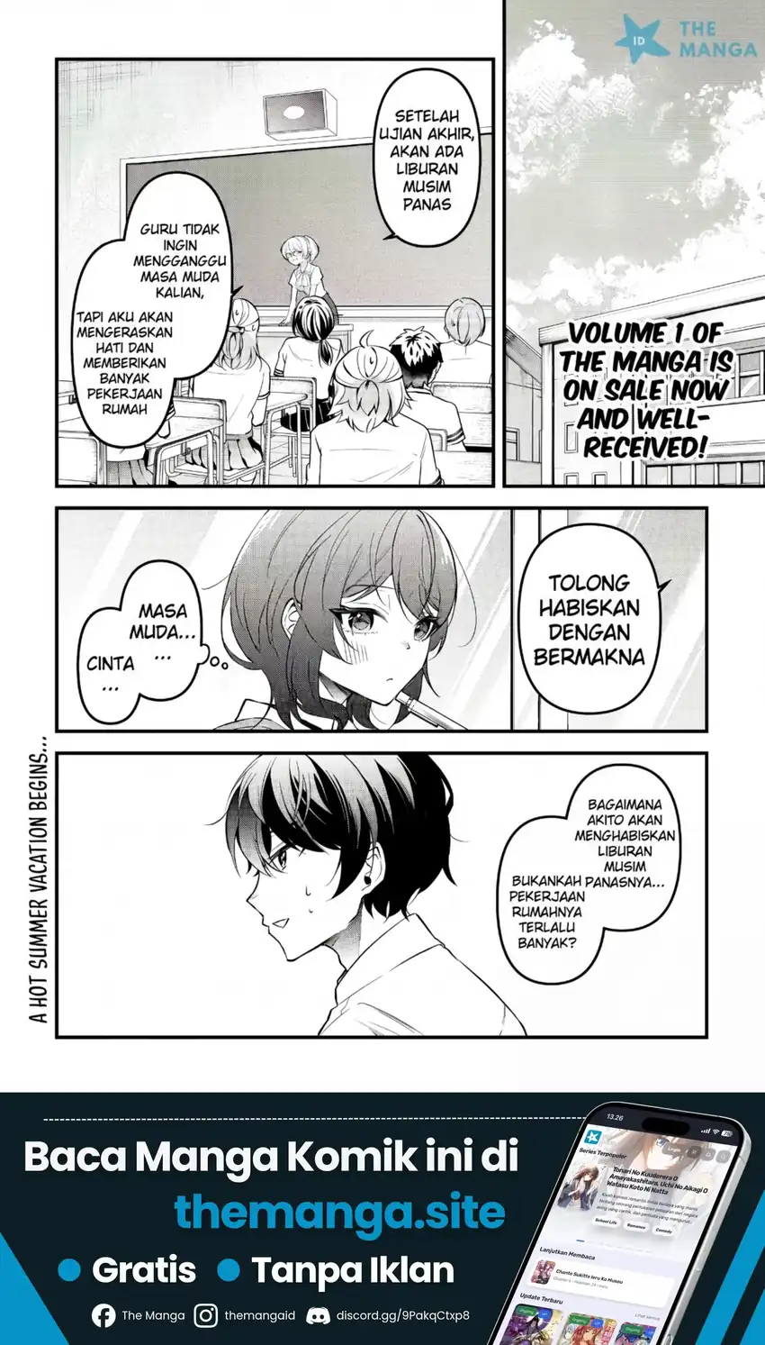 Manga “Osananajimi ga Hoshii” to Tsubuyaitara Yoku Issho ni Asobu Onna Tomodachi no Yousu ga Hen ni Nattanda ga Chapter 9 gambar 2