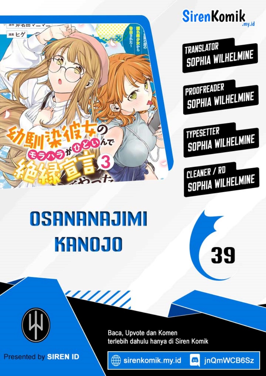 Komik Osananajimi Kanojo no Morahara ga Hidoin de Zetsuen Sengen shite Yatta Chapter 39 gambar 1