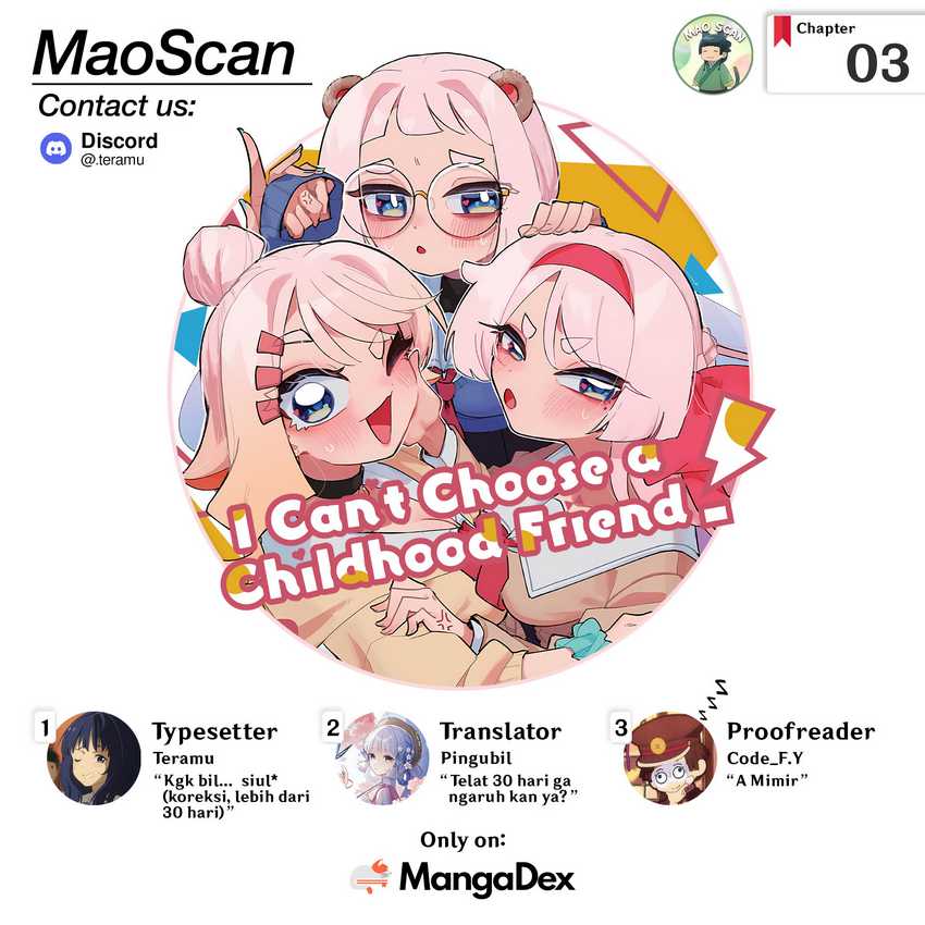Komik Osananajimi wo Erabenai! Chapter 3 gambar 1