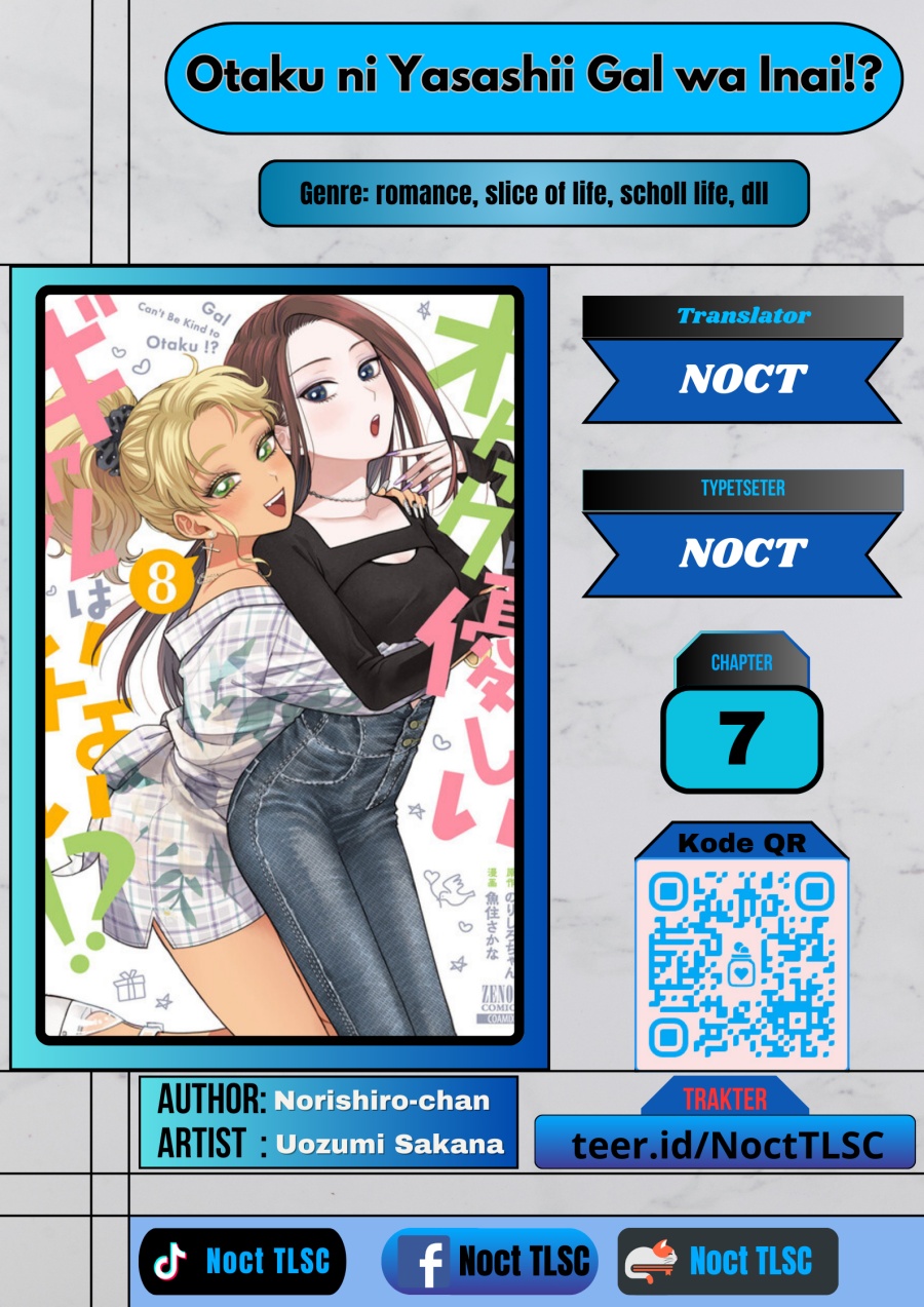 Komik Otaku ni Yasashii Gal wa Inai!? Chapter 7 gambar 1