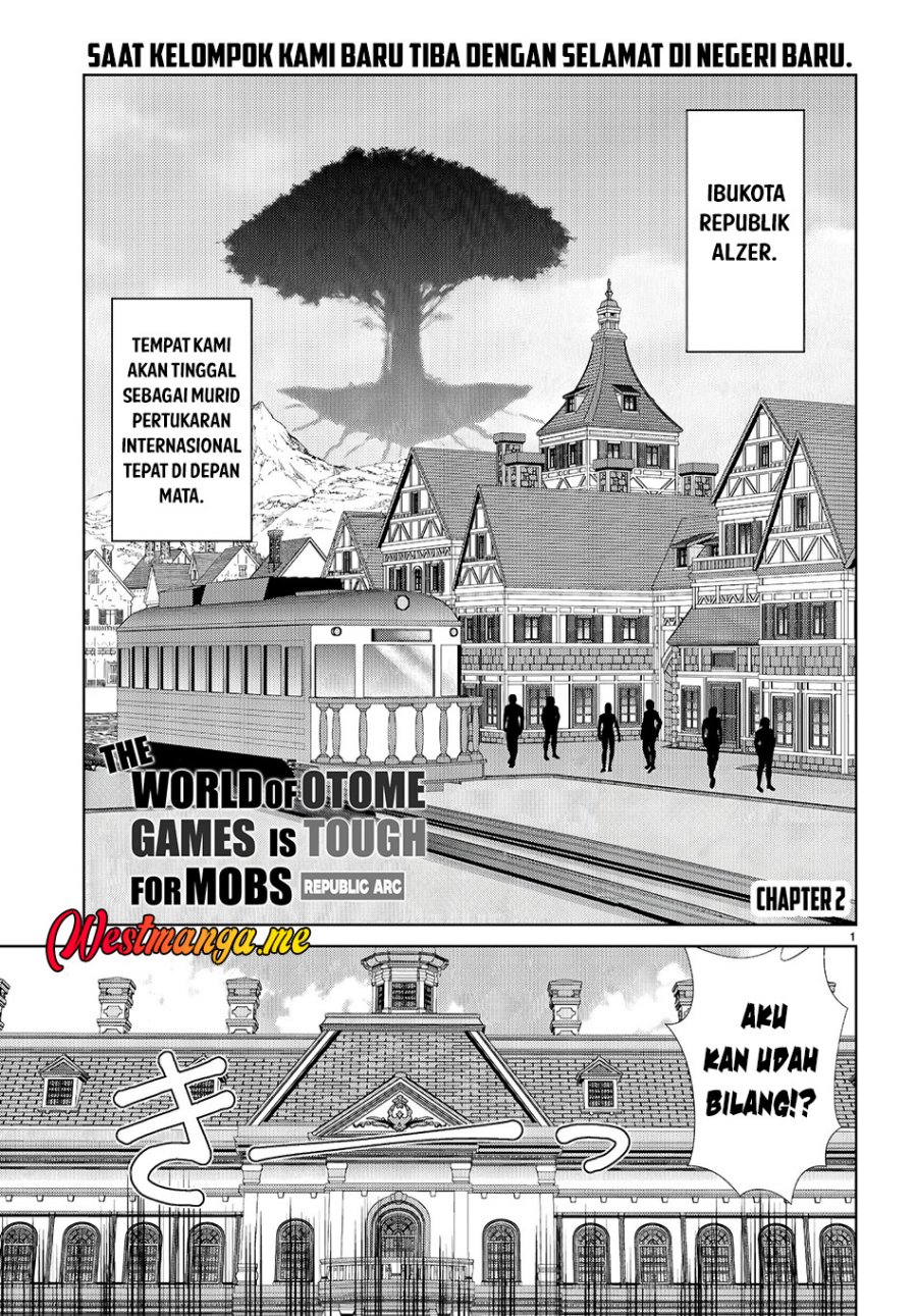 Manga Otome Game Sekai wa Mob ni Kibishii Sekai Desu Chapter 70 gambar 2