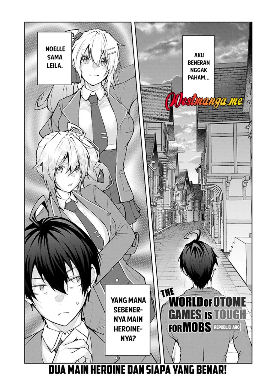 Manga Otome Game Sekai wa Mob ni Kibishii Sekai Desu Chapter 71 gambar 2