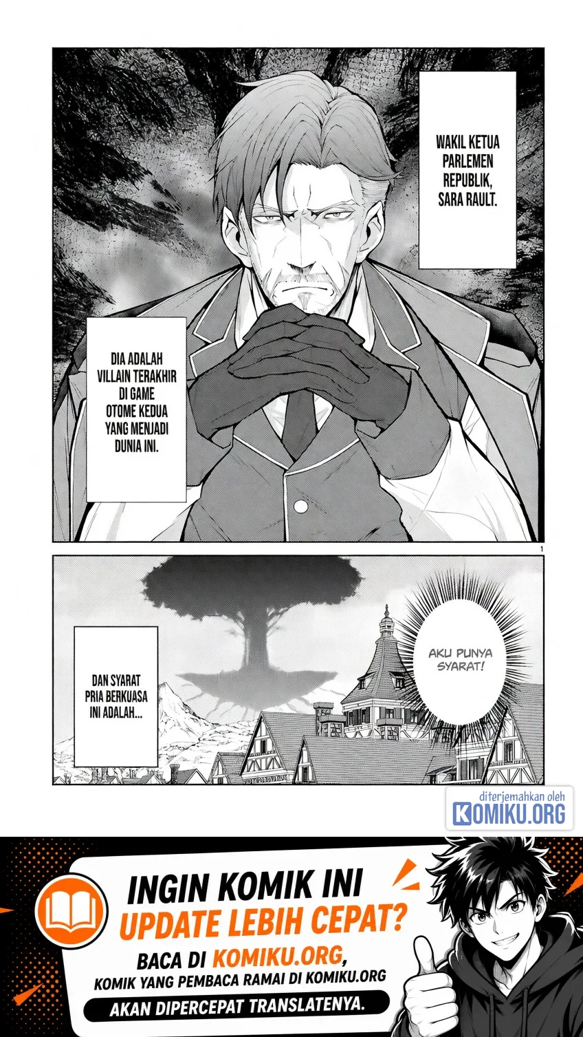 Komik Otome Game Sekai wa Mob ni Kibishii Sekai Desu Chapter 82 gambar 1
