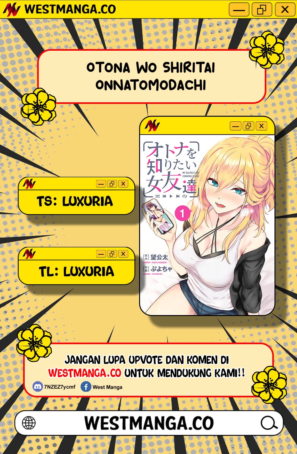 Komik Otona wo Shiritai Onnatomodachi Chapter 1 gambar 1