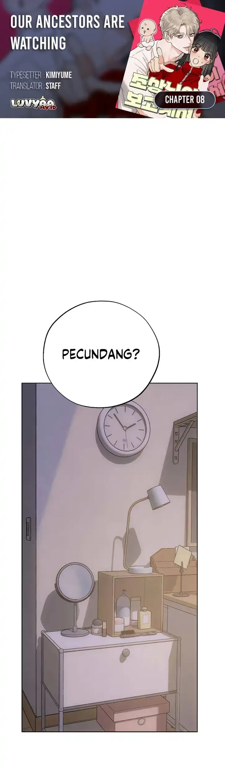 Komik Our Ancestors are Watching Chapter 8 gambar 1