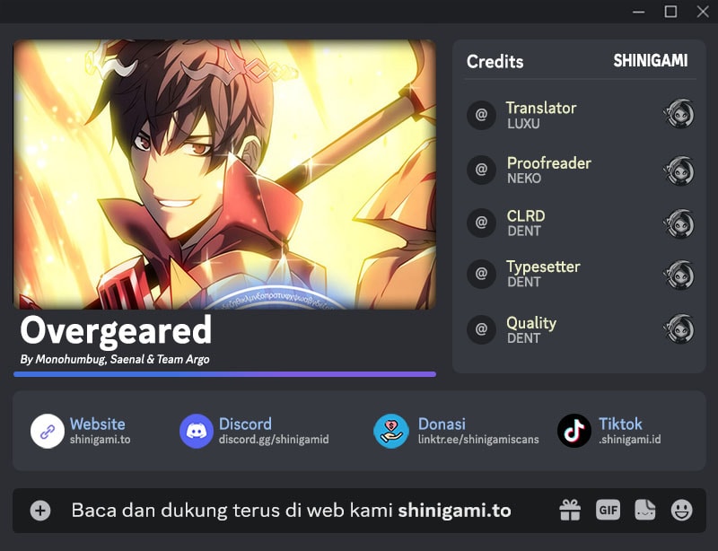 Komik Overgeared New Chapter 279 gambar 1