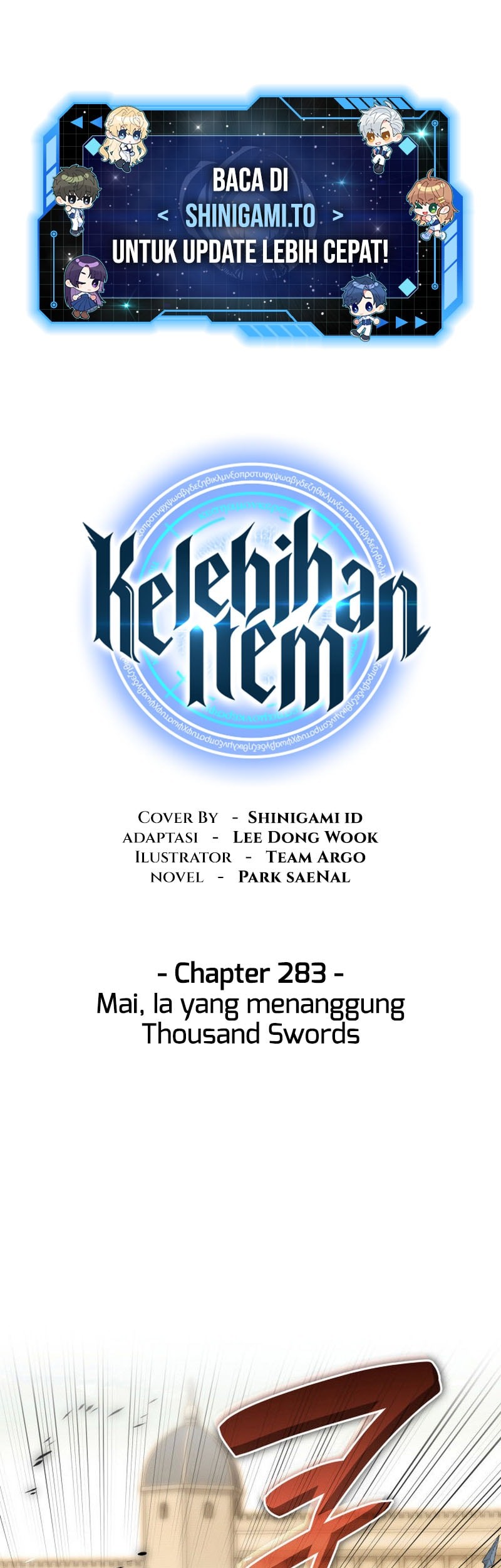 Komik Overgeared New Chapter 283 gambar 1