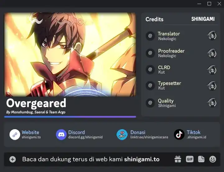 Komik Overgeared New Chapter 296 gambar 1