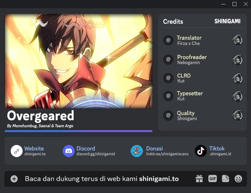 Komik Overgeared New Chapter 322 gambar 1