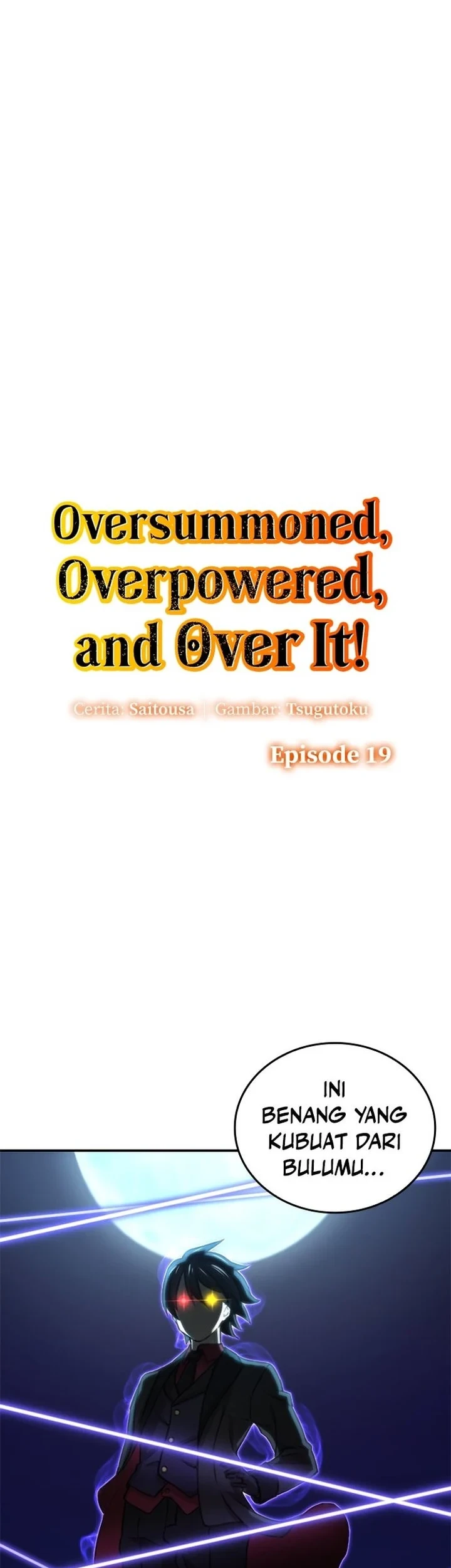 Komik Oversummoned, Overpowered, and Over It! Chapter 19 gambar 1