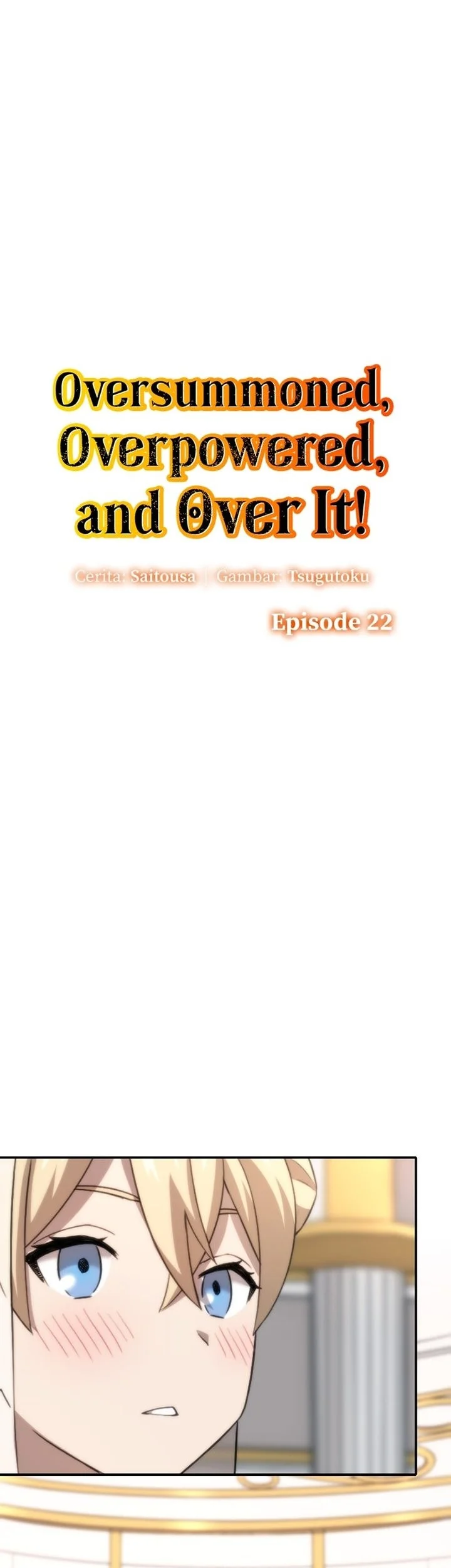 Komik Oversummoned, Overpowered, and Over It! Chapter 22 gambar 1