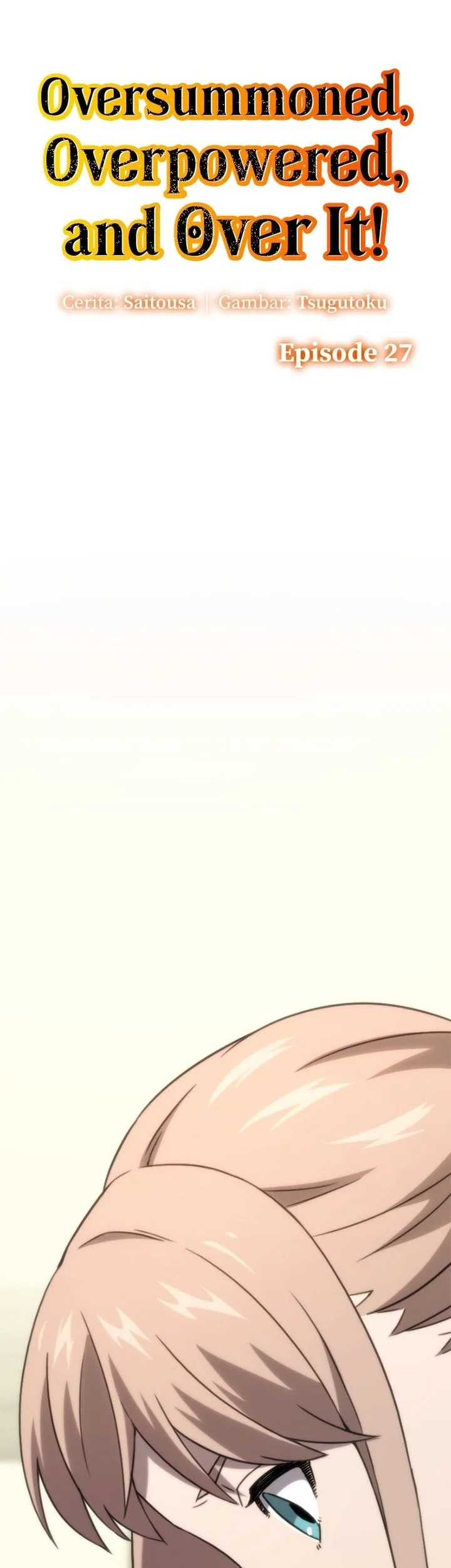 Komik Oversummoned, Overpowered, and Over It! Chapter 27 gambar 1