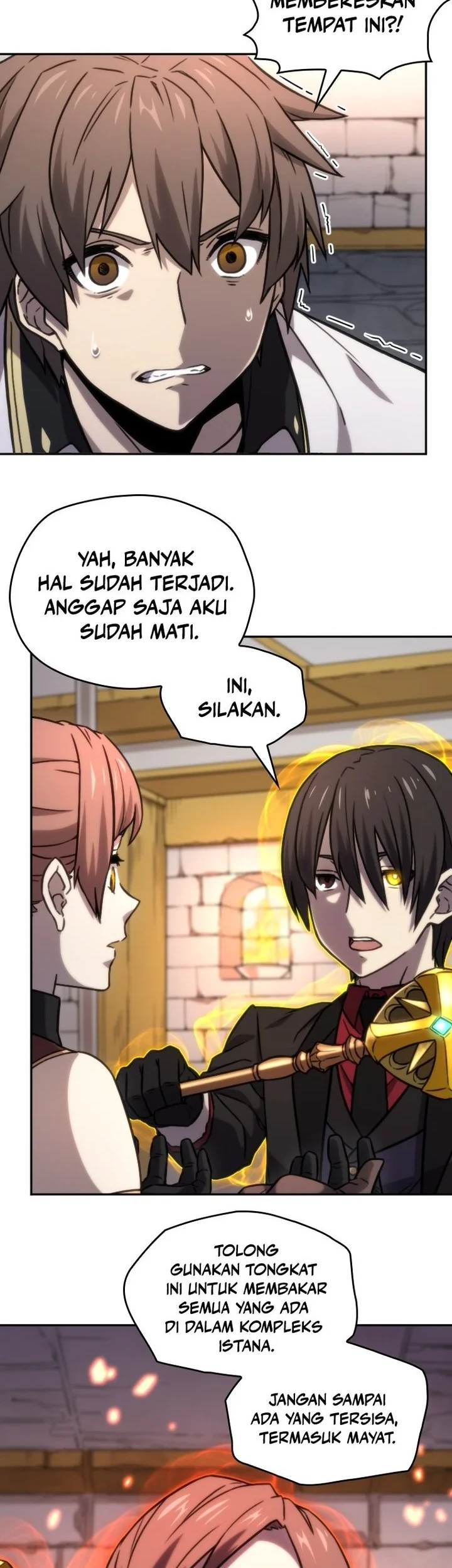 Manhwa Oversummoned, Overpowered, and Over It! Chapter 39 gambar 2