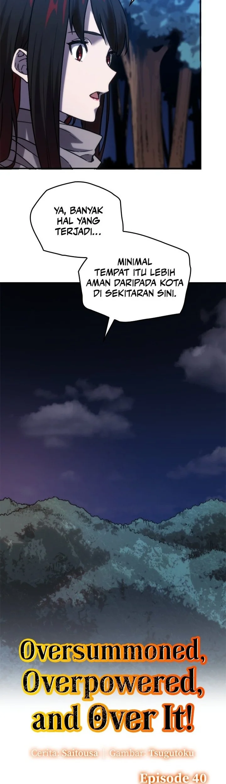 Manhwa Oversummoned, Overpowered, and Over It! Chapter 40 gambar 2