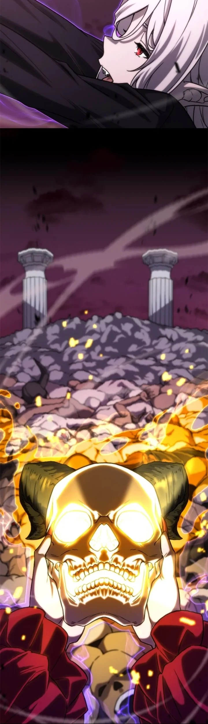 Manhwa Oversummoned, Overpowered, and Over It! Chapter 42 gambar 2