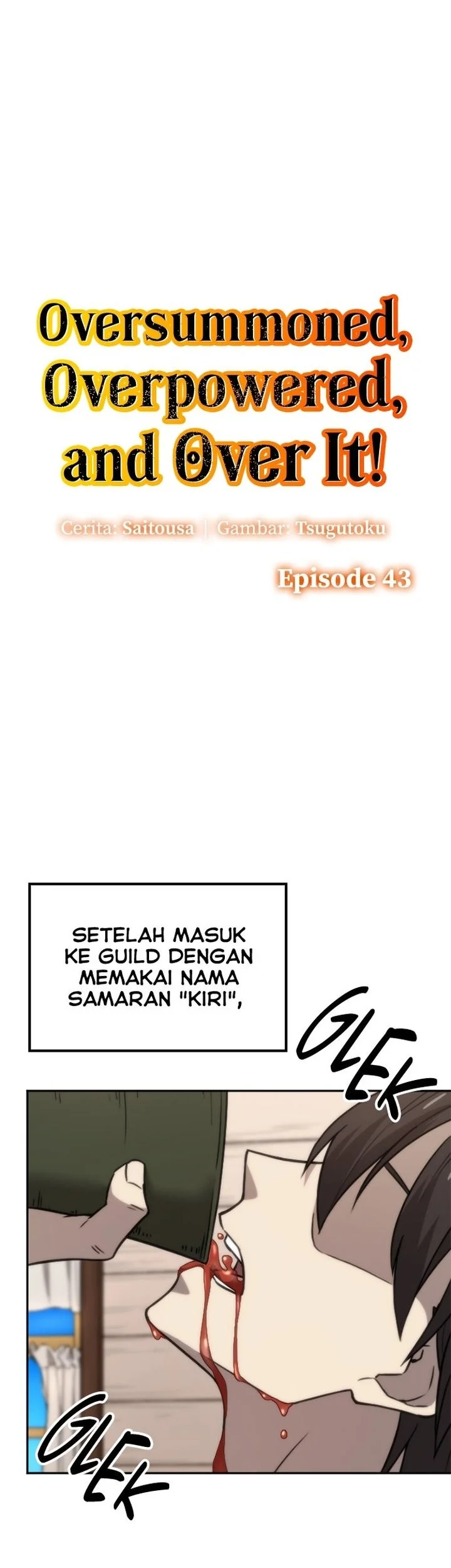 Komik Oversummoned, Overpowered, and Over It! Chapter 43 gambar 1